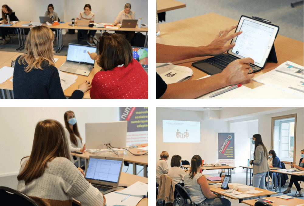 L'outil numérique comme moyen de compensation : Modules de formation iPad et PC