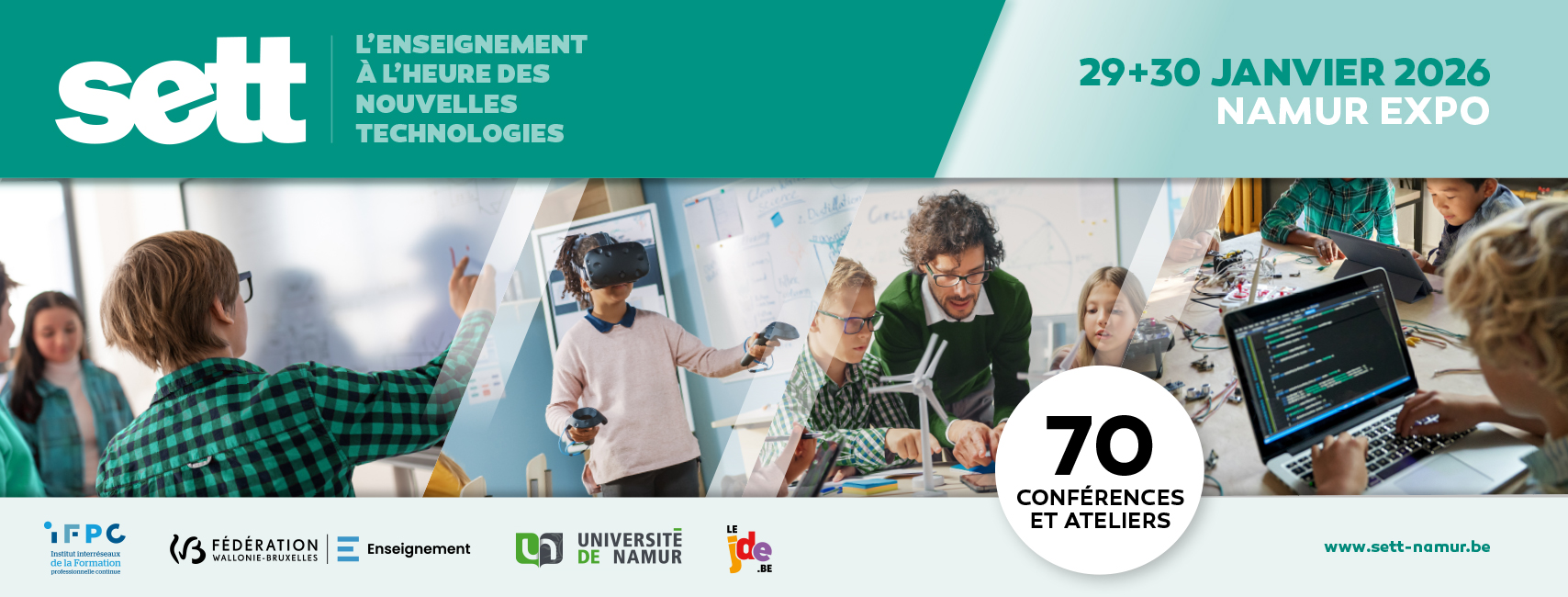 Actualite - 7e édition du SETT du 29 et 30 janvier 2026 à Namur