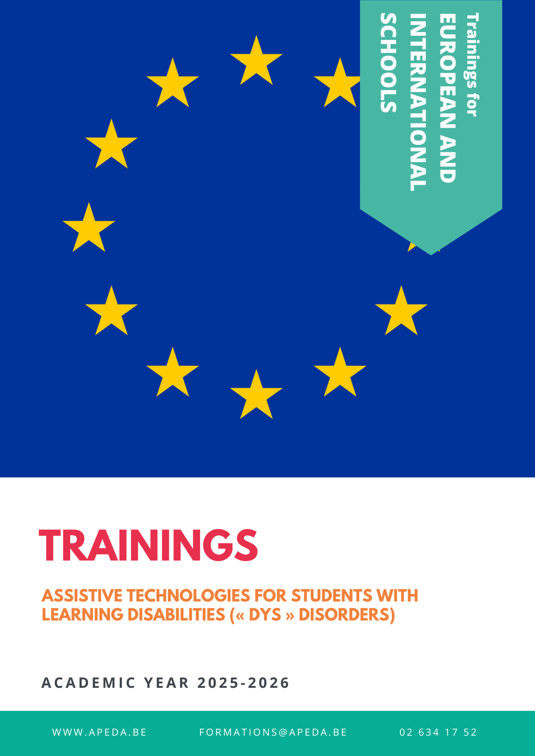 Assistive technologies for students with learning disabilities (« Dys » disorders) (French version below)